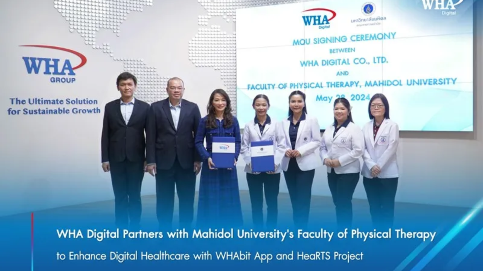 WHA Digital Partners with Mahidol